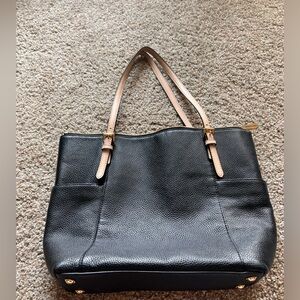 Large Black and Tan Michael Kors purse
